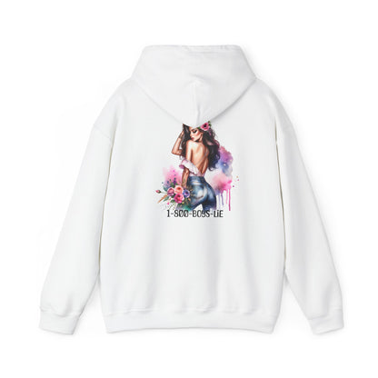 1-800-Boys-Lie Stylish Unisex Hoodie with Artistic Design – Perfect for Casual Outings, Unisex Gift, Fall/Winter Wardrobe, Trendy Streetwear, [...]