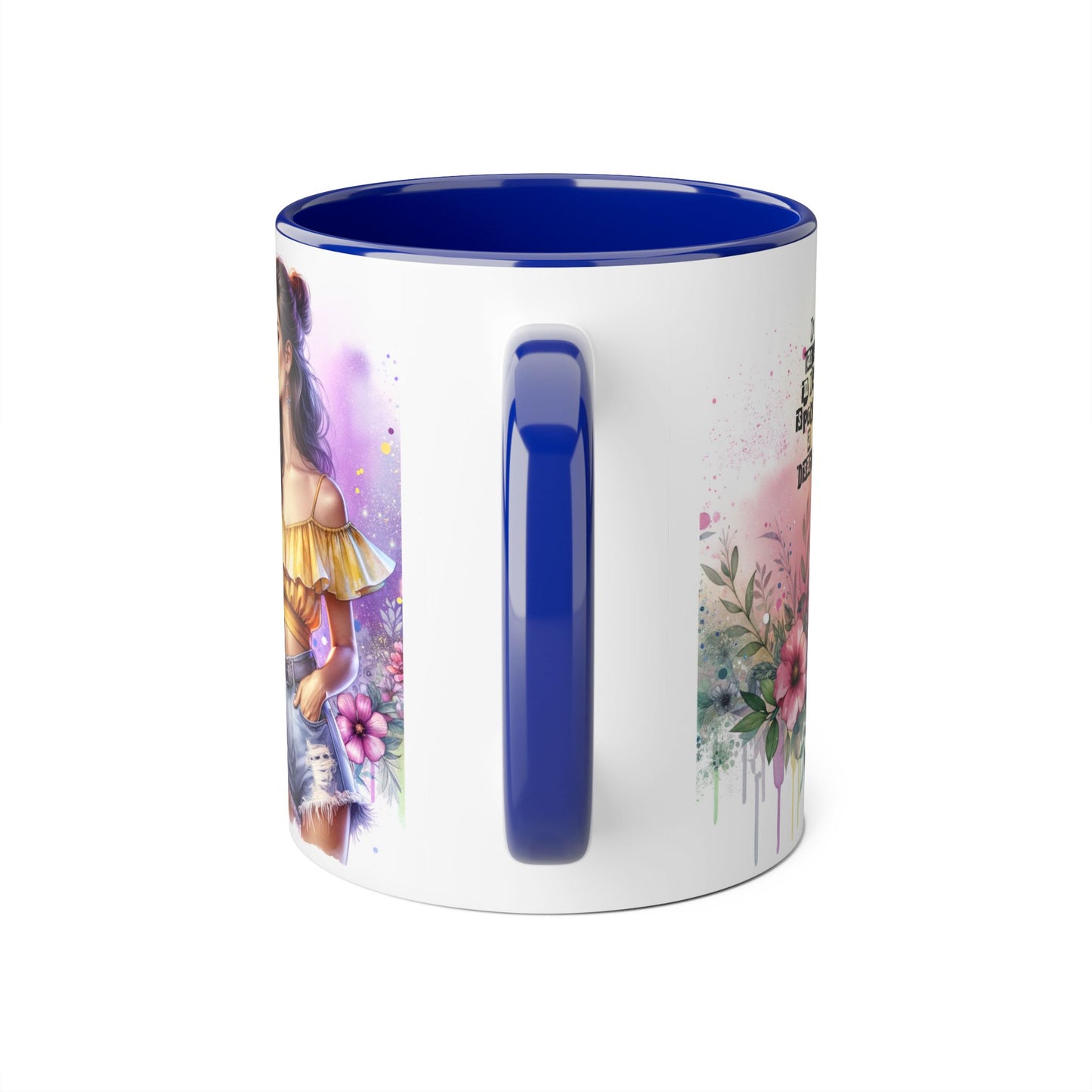 Funny Accent Mug - My Taste in Men is Probably a Disability Humor 11oz Cup