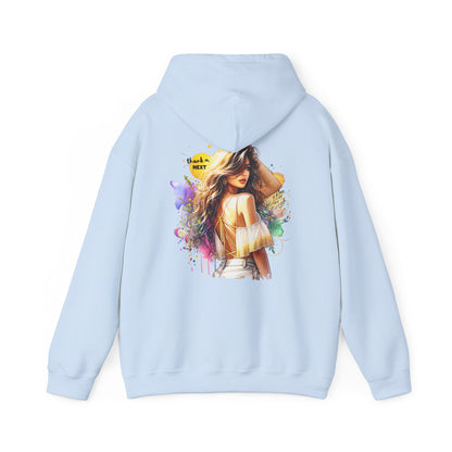 Thank U, Next Vibrant Art Hoodie - Stylish Unisex Sweatshirt with Colorful Design, Casual Wear, Gift Idea for Festivals, Cozy Layering