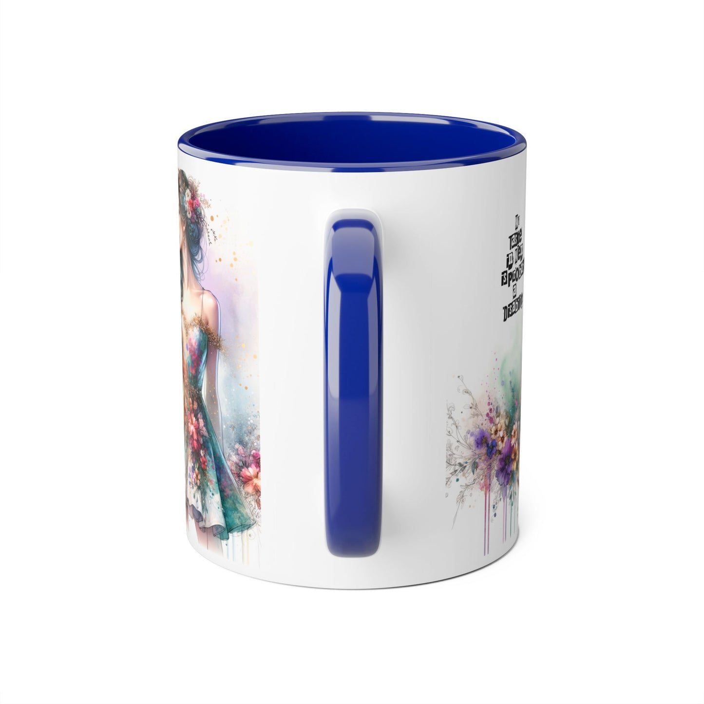 Funny Accent Mug - My Taste in Men is Probably a Disability Humor 11oz Cup