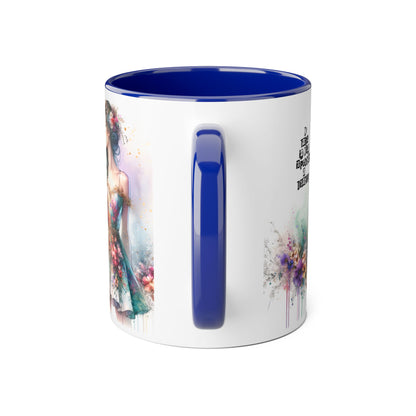 Funny Accent Mug - My Taste in Men is Probably a Disability Humor 11oz Cup