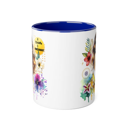 Vibrant Floral Art Mug – Perfect Gift for Mug Lovers, Home Decor, Coffee Lovers, Birthday Gift, Inspiring Drinkware