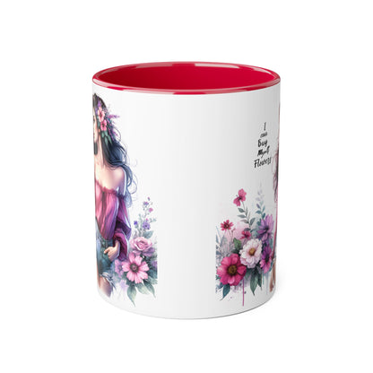 I Can Buy Myself Flowers Accent Mug, 11oz