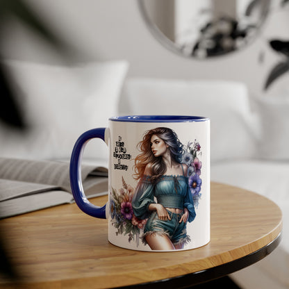 Funny Accent Mug - My Taste in Men is Probably a Disability Humor 11oz Cup