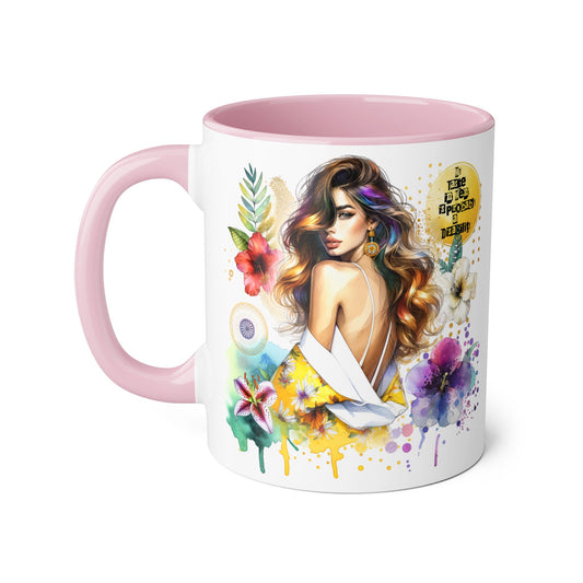 Funny Accent Mug - My Taste in Men is Probably a Disability Humor 11oz Cup