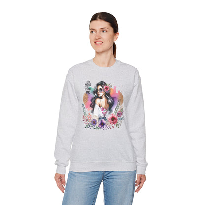 Lost You And Found Me Bohemian Floral Sweatshirt | You Are Beautiful | Cozy Unisex Crewneck for Women, Gift for Her, Casual Wear, Spring Fashion