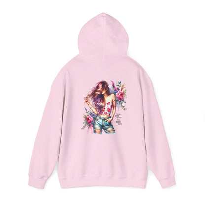 I Don`t  Make Mistakes, I Just Date Them Floral Art Unisex Hoodie | Cozy Sweatshirt for Women, Gift for Her, Spring Fashion, Relaxed Style, Stylish Sweatshirt