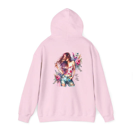 I Don`t  Make Mistakes, I Just Date Them Floral Art Unisex Hoodie | Cozy Sweatshirt for Women, Gift for Her, Spring Fashion, Relaxed Style, Stylish Sweatshirt