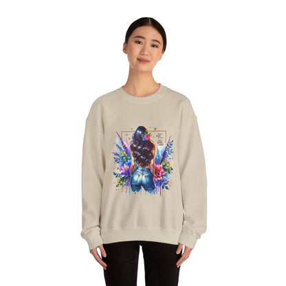 I Don`t  Make Mistakes, I Just Date Them Colorful Art Sweatshirt, Stylish Crewneck, Floral Design, Unisex Apparel, Gift for Her, Cozy Fashion, Unique Artwork Sweatshirt