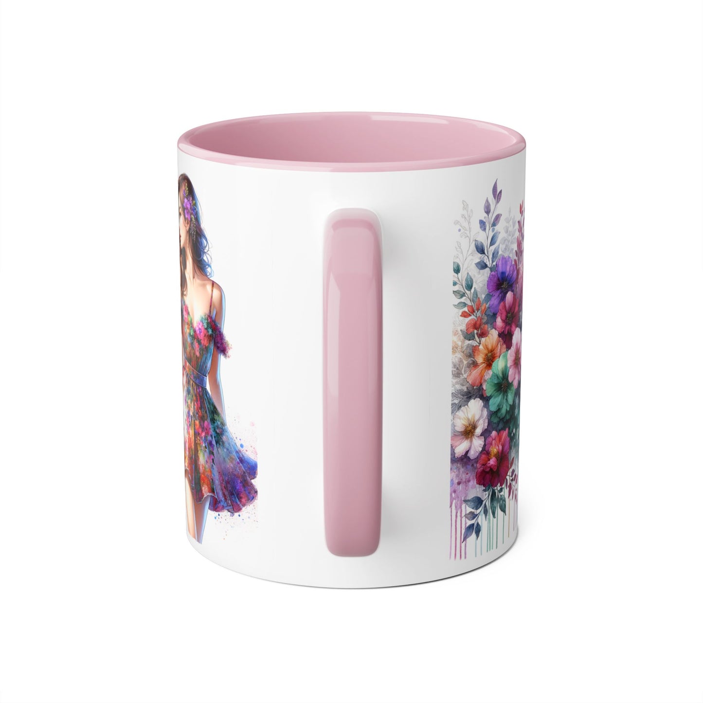 Yuck Fou Floral Accent Mug, 11oz Coffee Cup, Colorful Gift for Her, Art-Inspired Tea Mug, Unique Ceramic Drinkware, Birthday, Mother's Day, [...]
