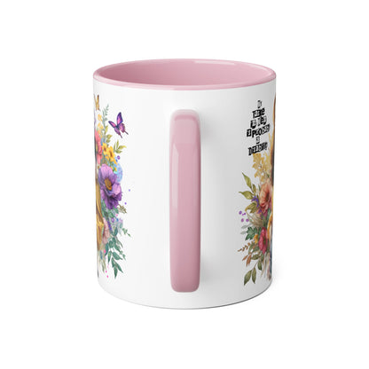 Funny Accent Mug - My Taste in Men is Probably a Disability Humor 11oz Cup