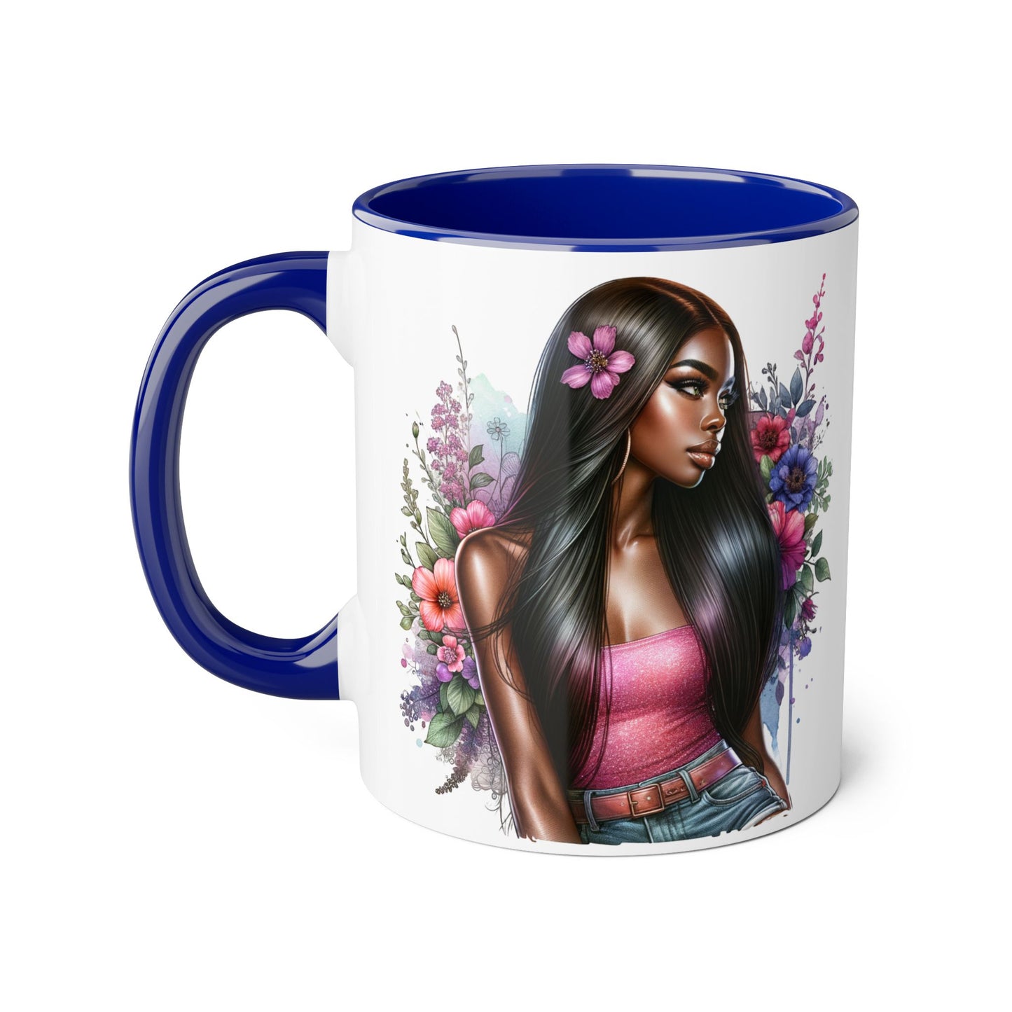 Yuck Fou Floral Portrait Accent Mug, 11oz - Perfect Gift for Coffee Lovers, Artistic Home Decor, Flower Lover's Mug, Unique Tea Cup, Birthday [...]