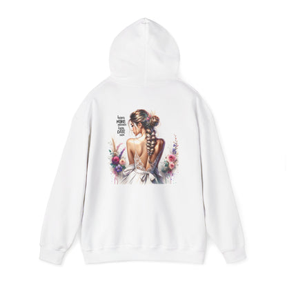 I Don`t Make Mistake, I Just Date Them Artistic Hooded Sweatshirt with Floral Design, Cozy Unisex Apparel for Everyday Wear, Perfect for Gifts or Relaxation