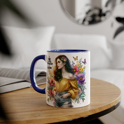 Funny Accent Mug - My Taste in Men is Probably a Disability Humor 11oz Cup