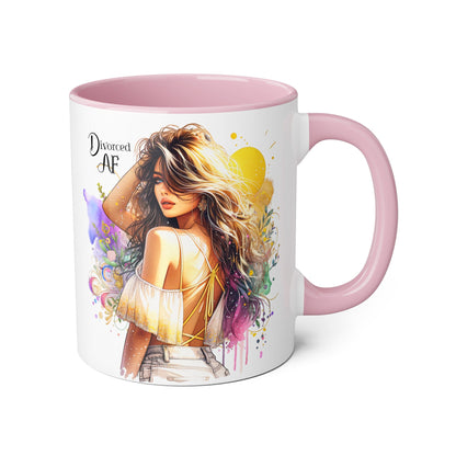 Dreamer Accent Mug, Inspirational Coffee Cup, Gift for Her, Fun Home Decor, Celebrate Your Dreams