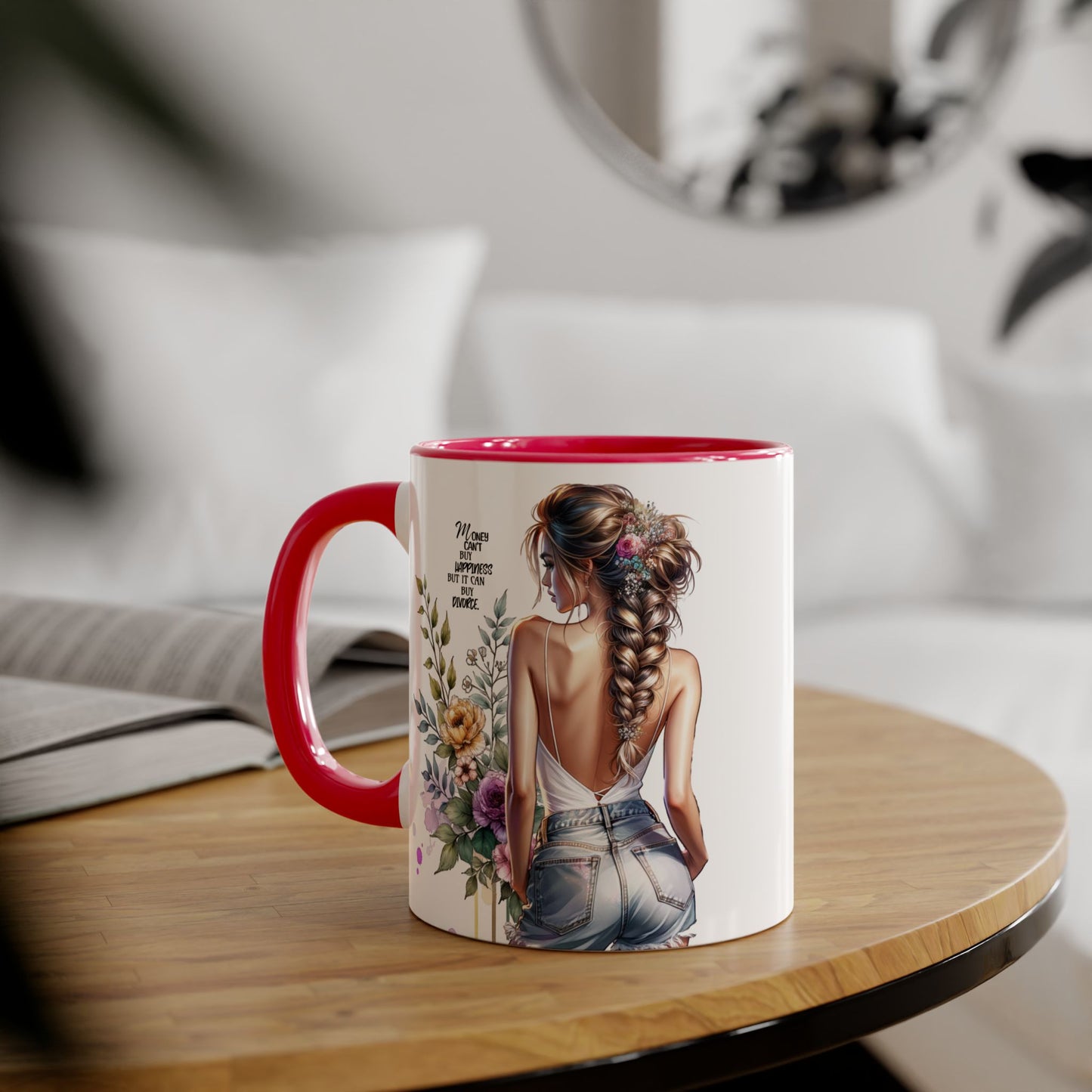 Mug - Money Can't Buy Happiness But It Can Buy Divorce Humoristic