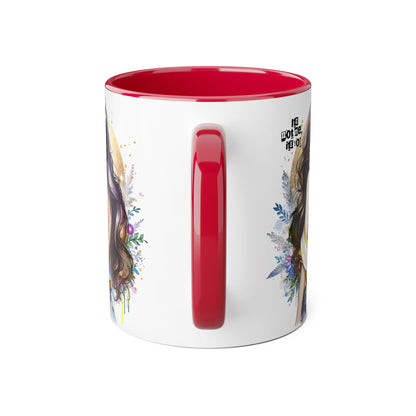 It's Not Me, It's You Humoristic Artistic Accent Mug for Coffee Lovers, Floral Design Mug, Unique Gift for Her, Inspirational Mug, Kitchen Decor, Birthday Present