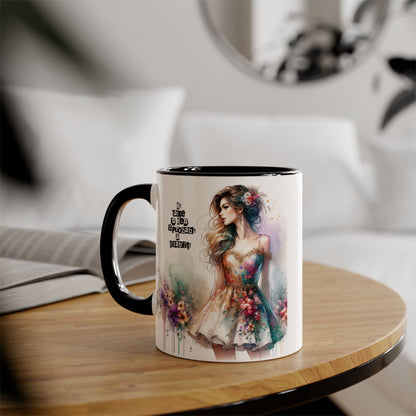 Funny Accent Mug - My Taste in Men is Probably a Disability Humor 11oz Cup