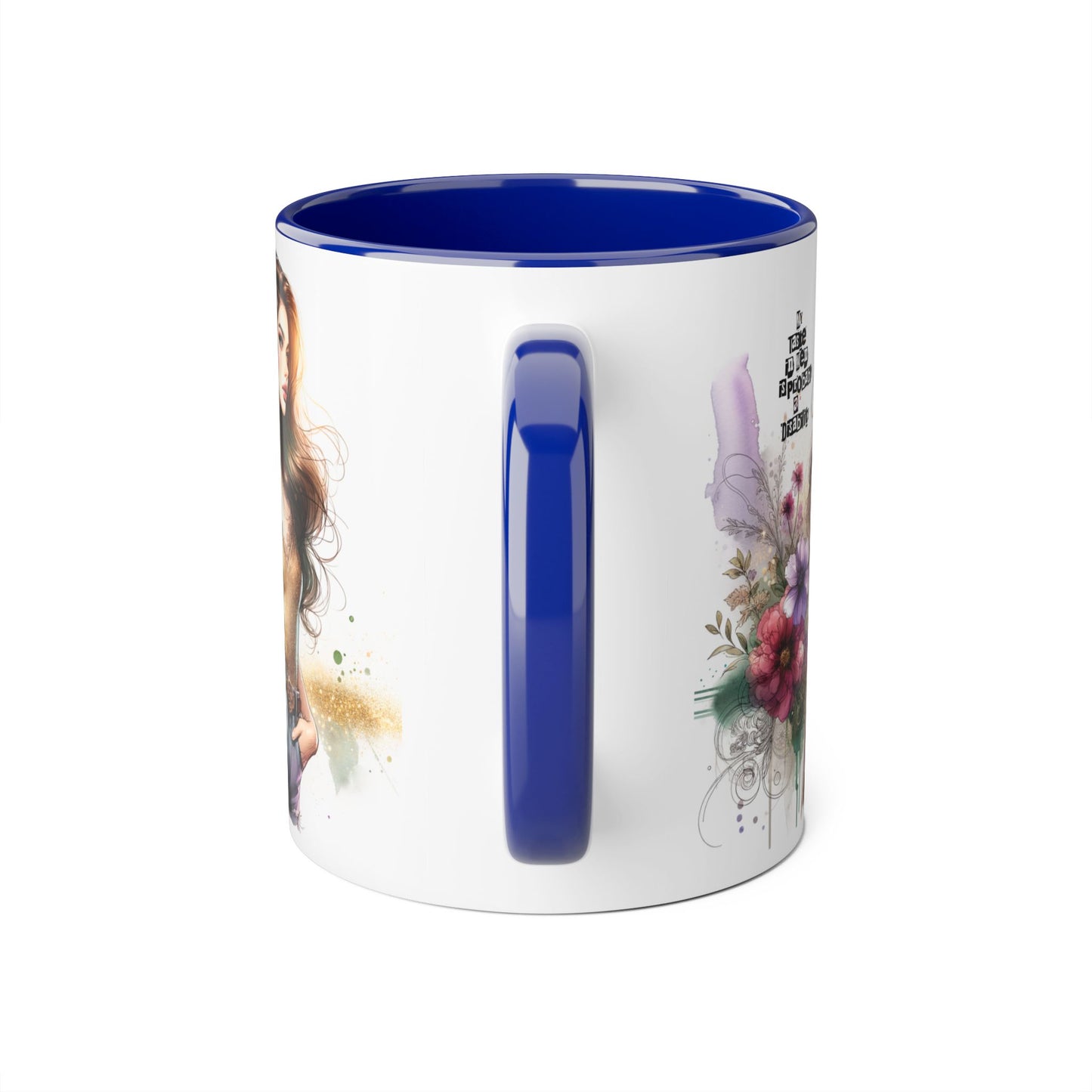 Funny Accent Mug - My Taste in Men is Probably a Disability Humor 11oz Cup