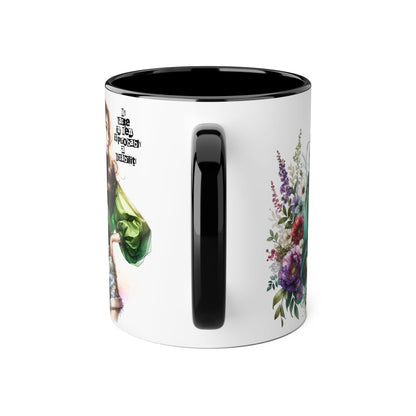 Funny Accent Mug - My Taste in Men is Probably a Disability Humor 11oz Cup
