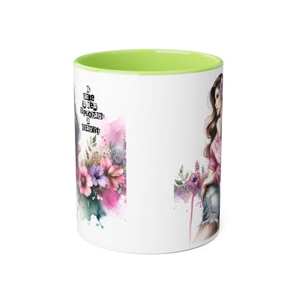 Funny Accent Mug - My Taste in Men is Probably a Disability Humor 11oz Cup