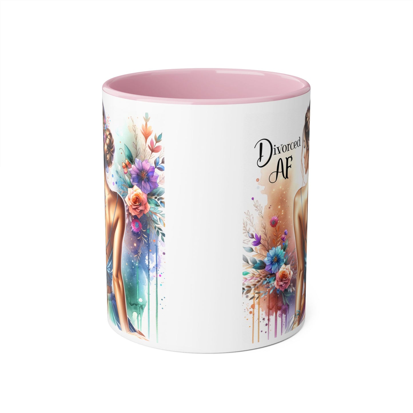 Divorced AF Accent Mug
