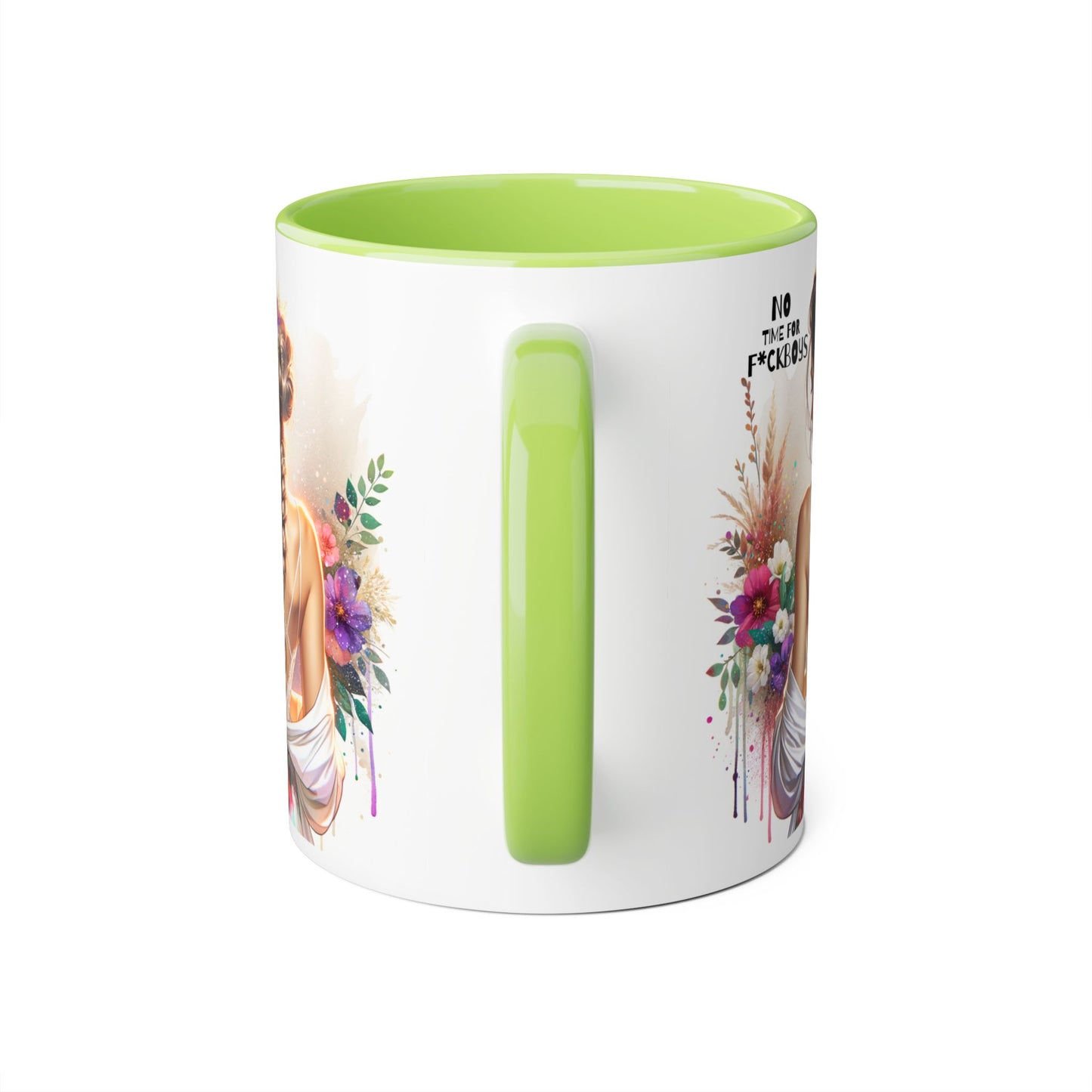 Funny Accent Mug - No Time For F*boys 11oz