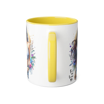 Vibrant Accent Mugs, 11oz with Artistic Design – Perfect for Coffee Lovers and Gift Occasions: Home Decor, Unique Gifts, Art Mugs, [...]