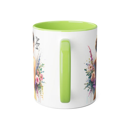 Money Can't Buy Happiness But It Can Buy Divorce Humoristic Elegant Floral Accent Mug, Gift for Her, Coffee Lover, Inspirational Coffee Cup, Birthday Gift Idea, Unique Home Decor