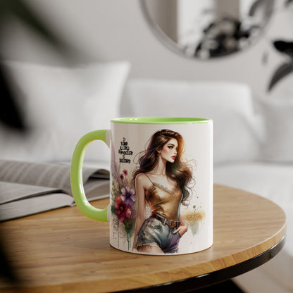 Funny Accent Mug - My Taste in Men is Probably a Disability Humor 11oz Cup