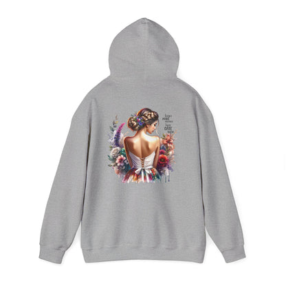 I Don`t Make Mistakes, I Just Date Them Elegant Floral Art Hoodie, Cozy Fashion Sweatshirt, Gift for Her, Trendy Layering Piece, Stylish Winter Wardrobe Must-Have
