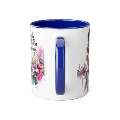 Funny Accent Mug - My Taste in Men is Probably a Disability Humor 11oz Cup