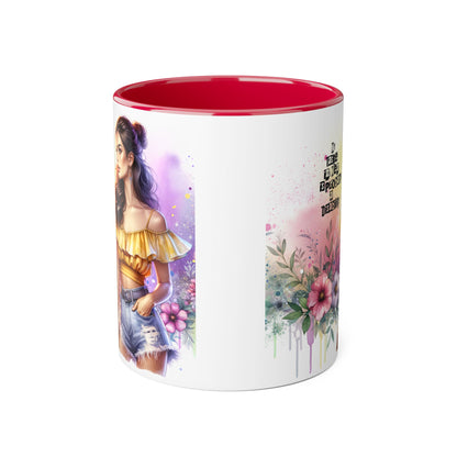 Funny Accent Mug - My Taste in Men is Probably a Disability Humor 11oz Cup