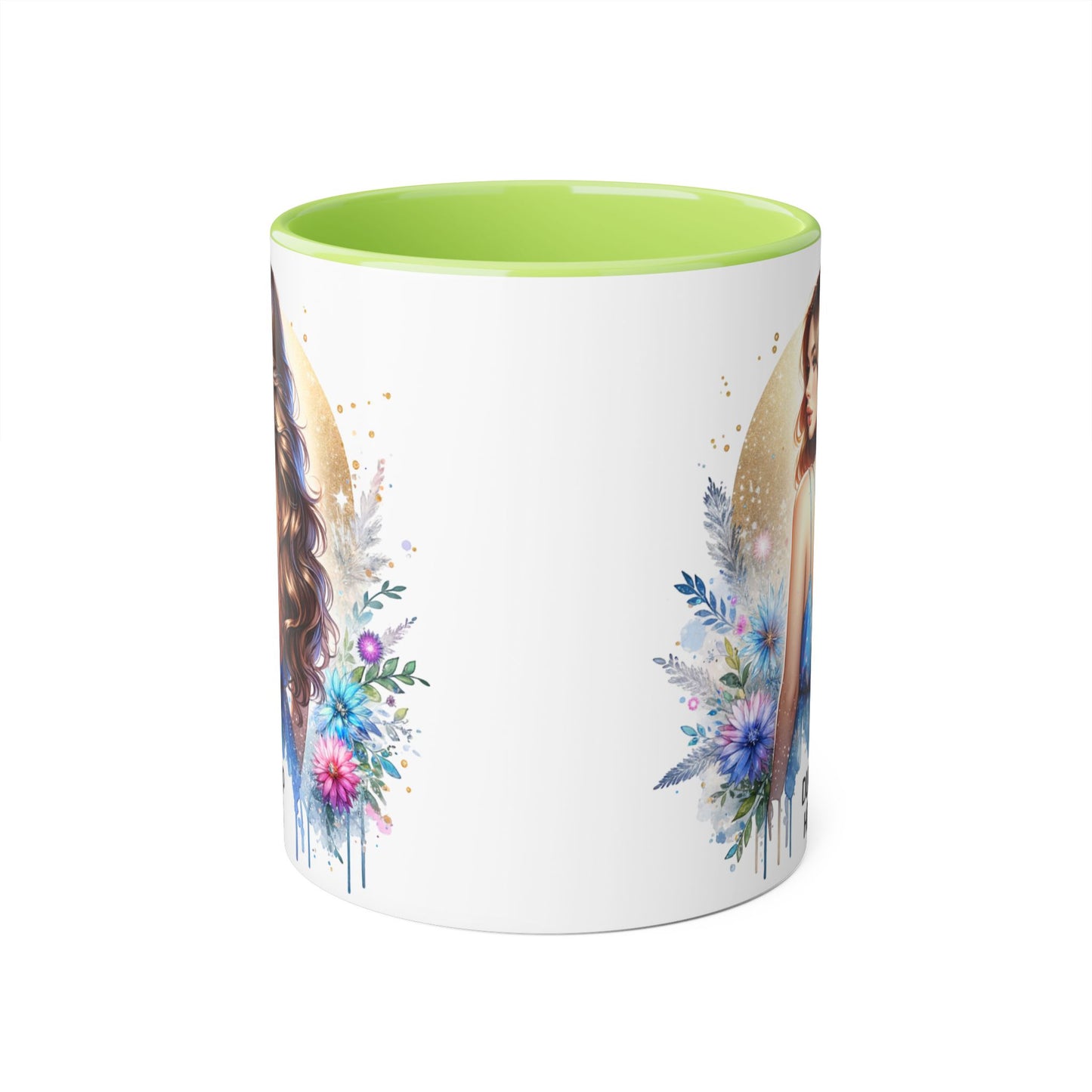 Blooming Beauty Coffee Mug, Floral Coffee Cup, Inspirational Mug Gift, Tea Lover's Accessory, Girly Mug for Friends