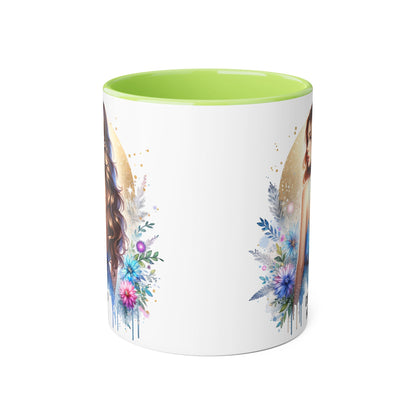 Blooming Beauty Coffee Mug, Floral Coffee Cup, Inspirational Mug Gift, Tea Lover's Accessory, Girly Mug for Friends