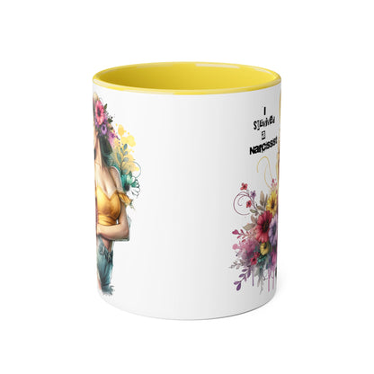 I Survived a Narcissist Floral Accent Mug, Coffee Cup Gift, Self-Care, Empowerment, Inspirational Tea Mug, Narcissist Survivor, Floral [...]