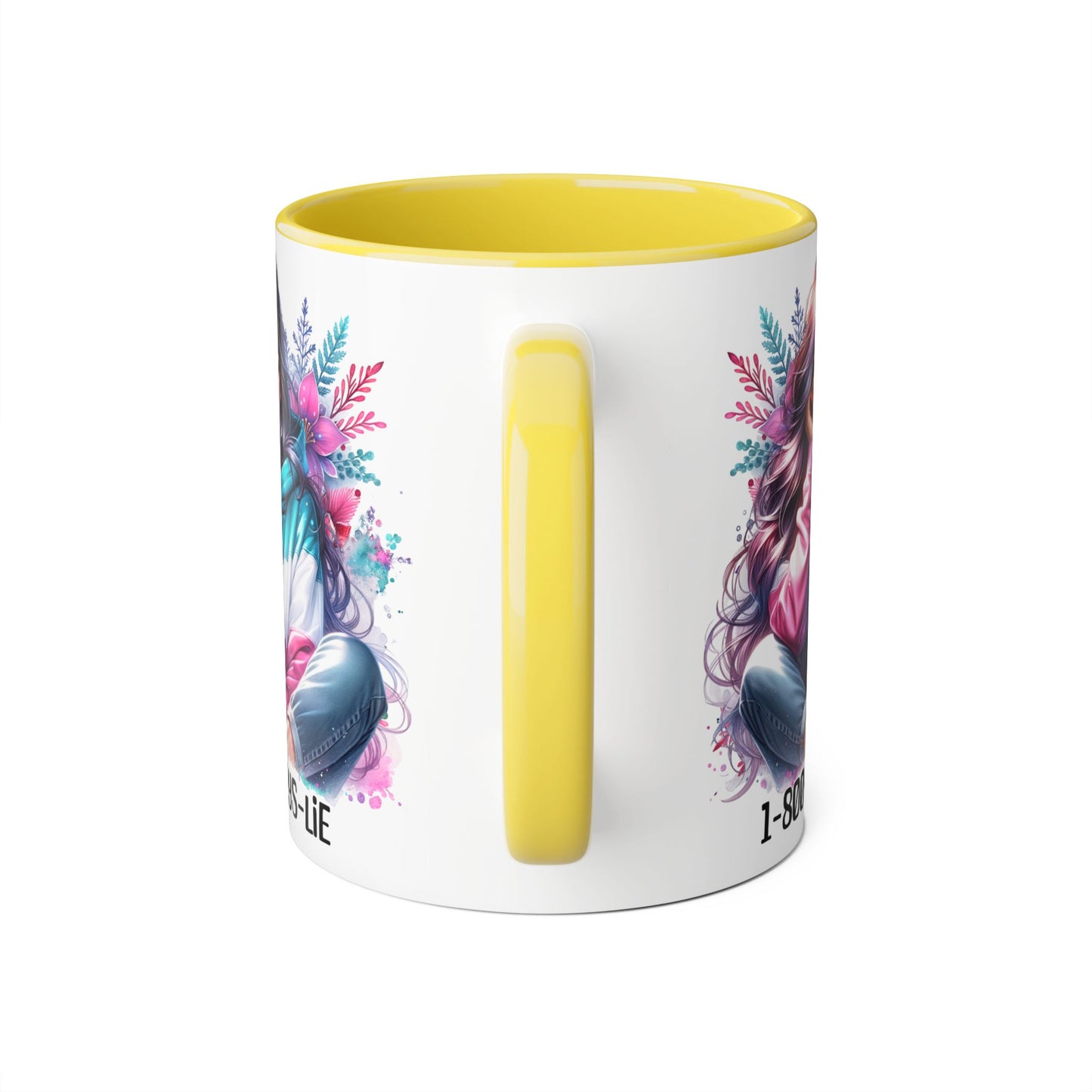 1-800-BOYS-LIE Colorful Feminine Accent Mug with Floral Design - Perfect for Stylish Coffee Lovers, Unique Gift for Birthdays, Holidays, and [...]