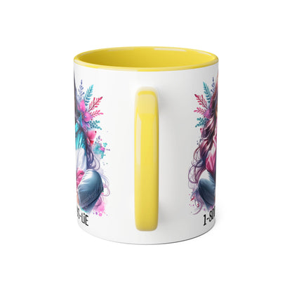 1-800-BOYS-LIE Colorful Feminine Accent Mug with Floral Design - Perfect for Stylish Coffee Lovers, Unique Gift for Birthdays, Holidays, and [...]