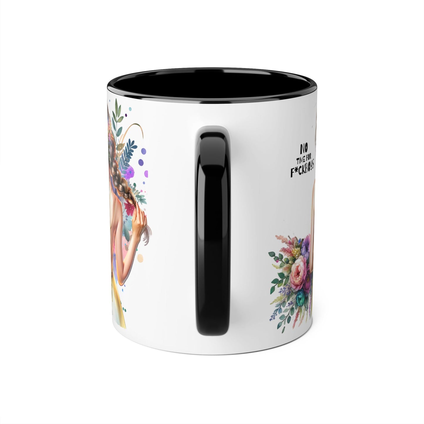 Funny Accent Mug - No Time For F*boys 11oz