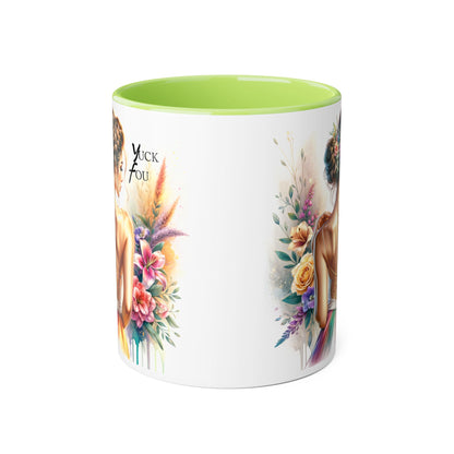 Yuck Fou Colorful Art Mugs