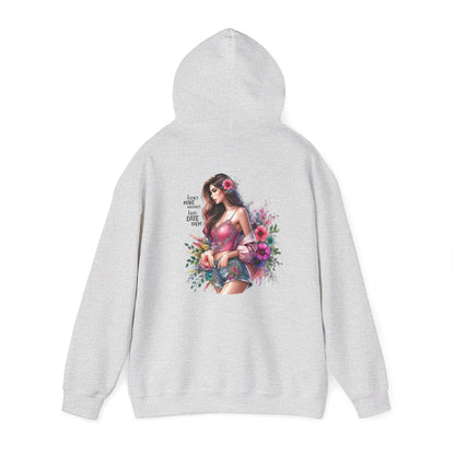 I Don`t  Make Mistakes, I Just Date Them Floral Bliss Unisex Hooded Sweatshirt - Cozy Gift, Bohemian Style, Comfortable Layer, Everyday Wear, Spring Fashion