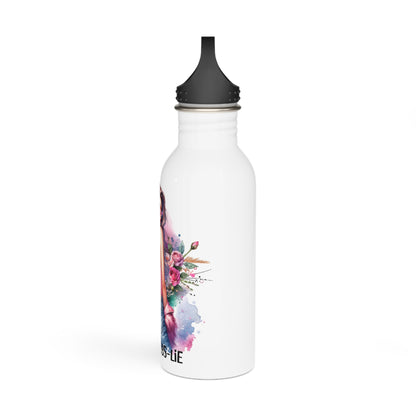 Chic Stainless Steel Water Bottle with '1-800-BOYS-LIE' Design | Stylish Hydration, Perfect for Gifts, Fitness, and Everyday Use