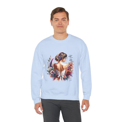I Don`t  Make Mistakes, I Just Date Them Floral Art Sweatshirt, Unisex Pullover, Cozy Gift, Spring Fashion, Artwork Apparel, Perfect for Mother's Day