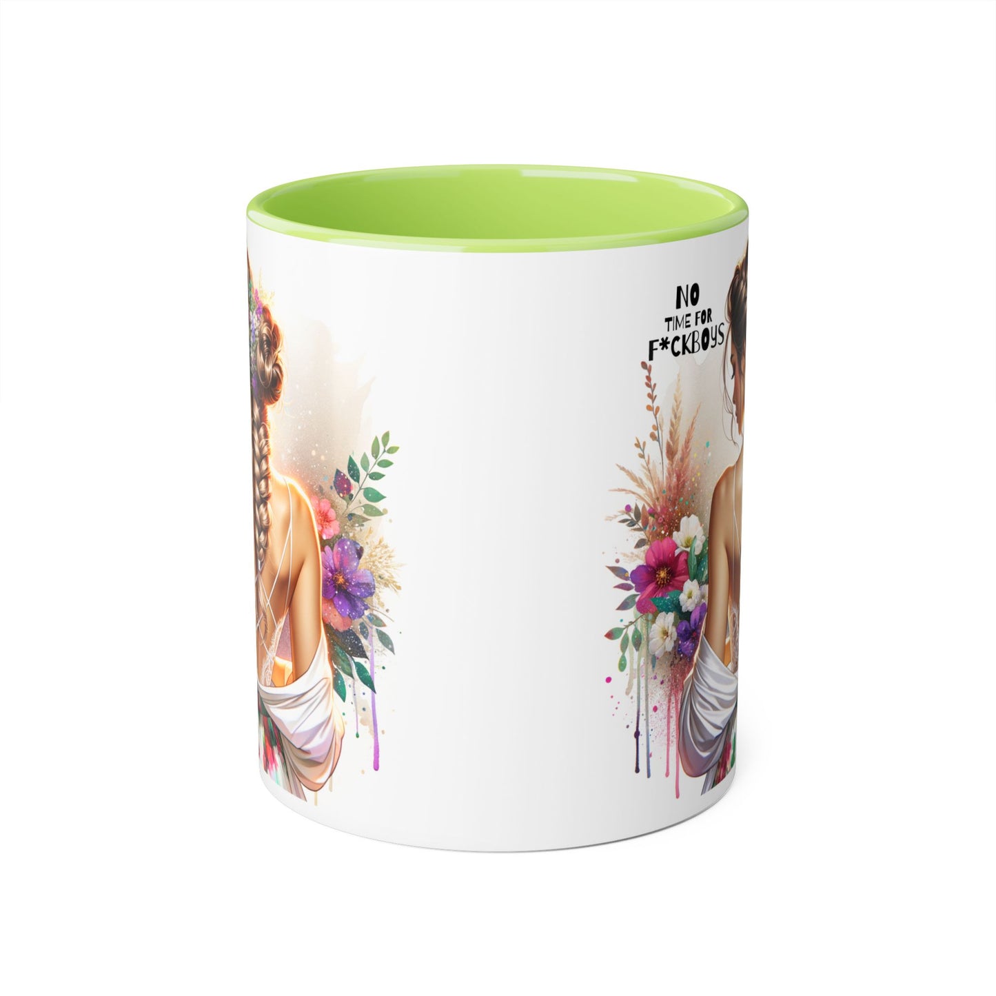 Funny Accent Mug - No Time For F*boys 11oz