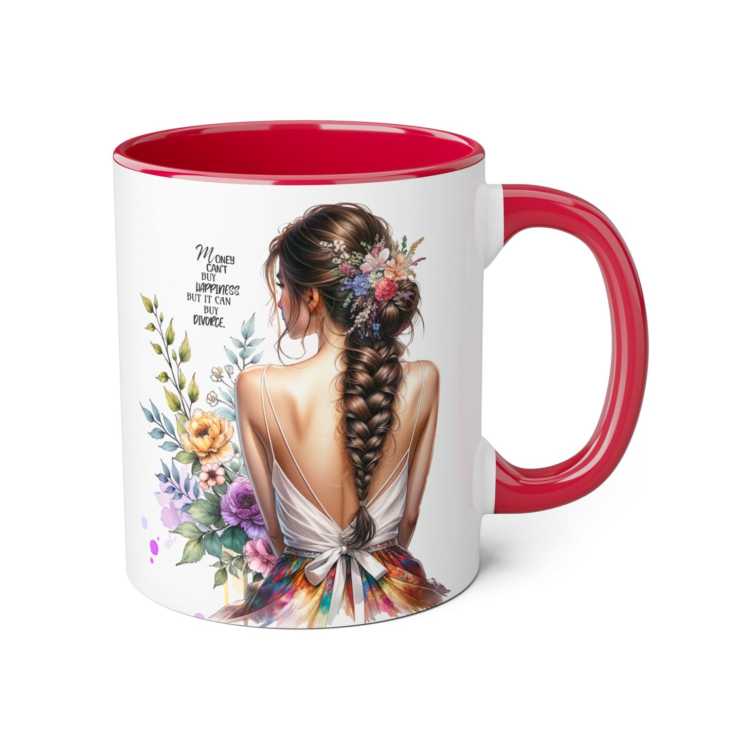 Mug - Money Can't Buy Happiness But It Can Buy Divorce Humoristic