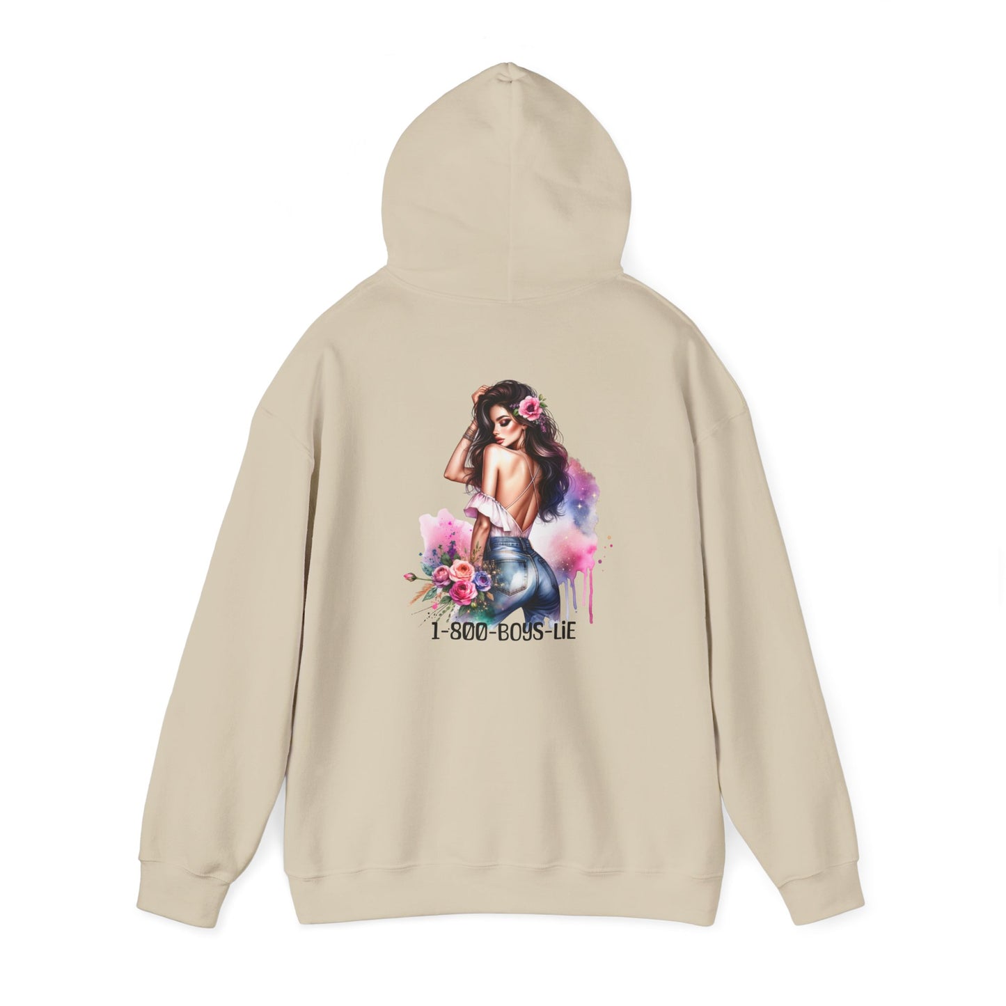 1-800-Boys-Lie Stylish Unisex Hoodie with Artistic Design – Perfect for Casual Outings, Unisex Gift, Fall/Winter Wardrobe, Trendy Streetwear, [...]