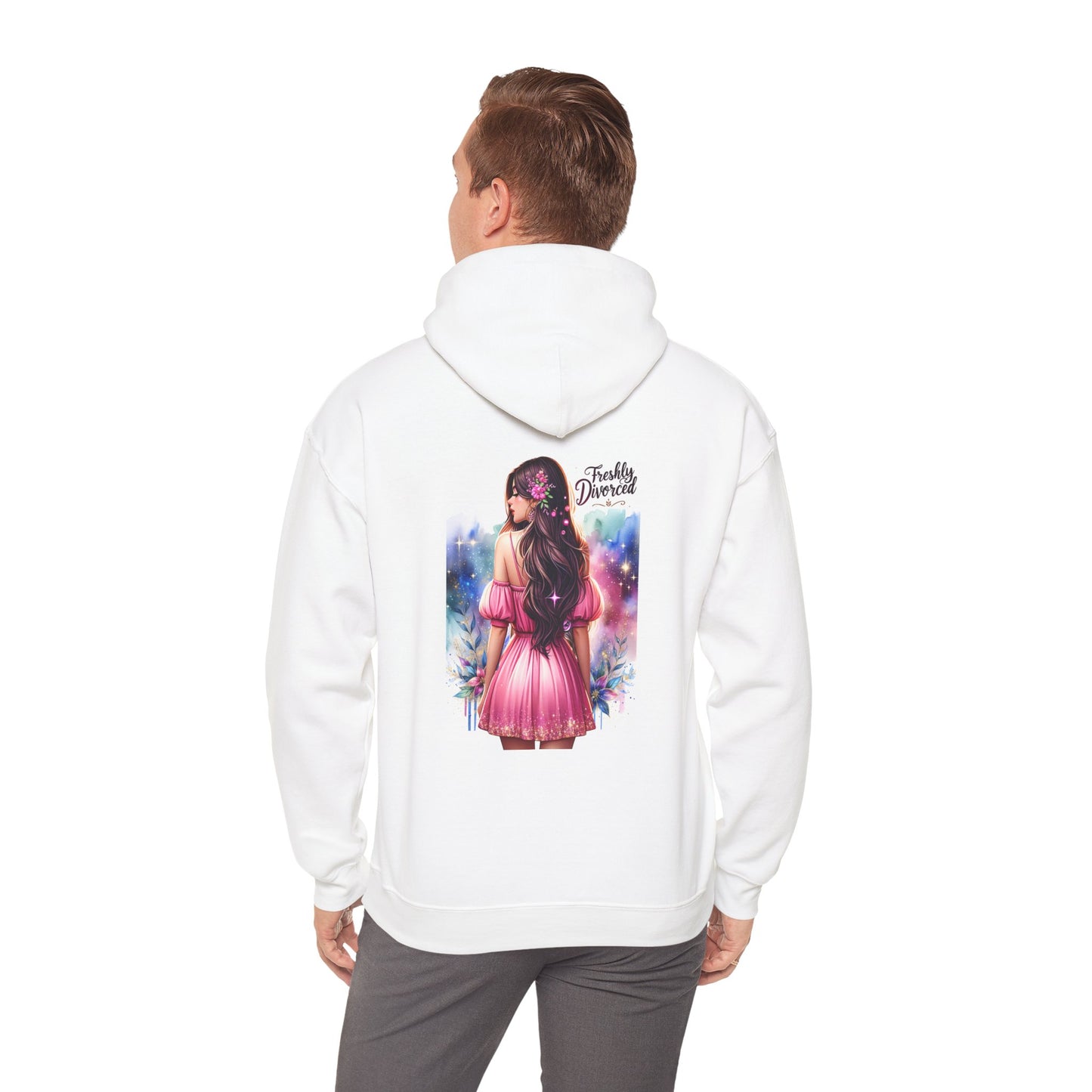 Freshly Divorced Unisex Hooded Sweatshirt