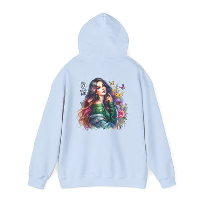 Breakup Hoodie - Unisex Hooded Sweatshirt Lost You and Found Me Design