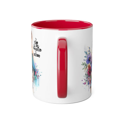 Funny Accent Mug - My Taste in Men is Probably a Disability Humor 11oz Cup