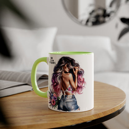 Funny Accent Mug - No Time For F*boys 11oz